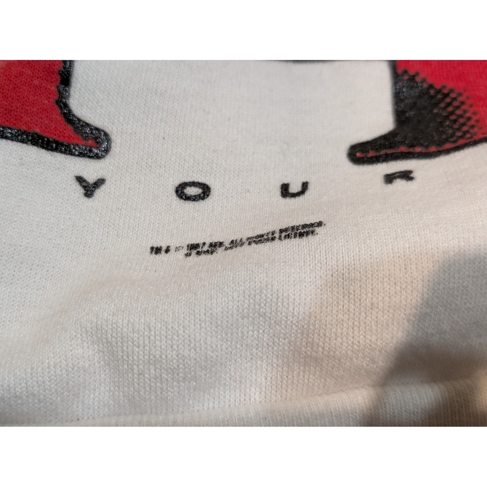 Vintage Rush Hold Your Fire Band T Shirt‎ Raglan Sweatshirt Size XL READ - Picture 6 of 8